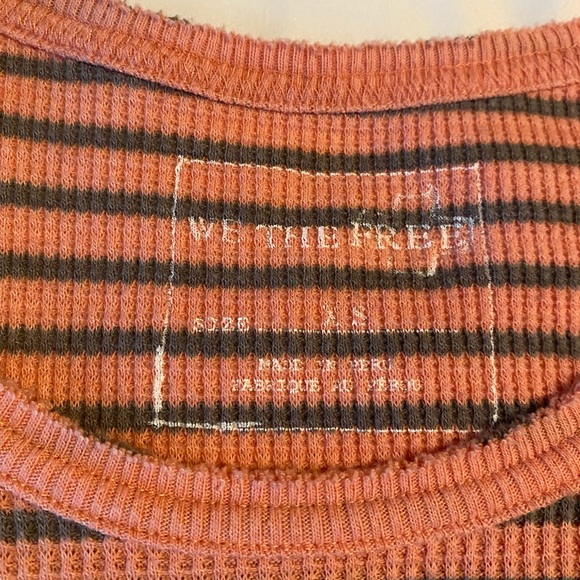 Free people swingy striped thermal - Picture 4 of 6